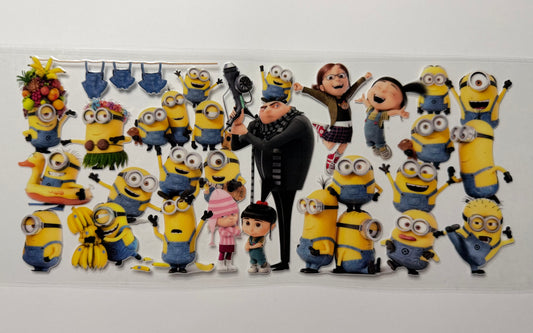 Despicable UV DTF Wrap