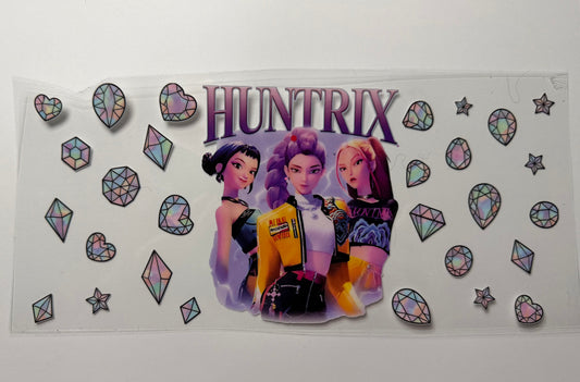 Demon Hunter UV DTF Wrap