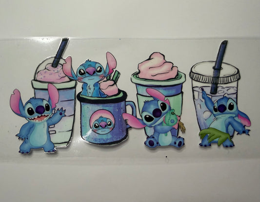 Alien Drinks UV DTF Wrap