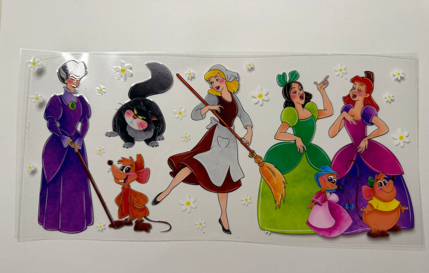 Evil Step Sisters UV DTF Wrap