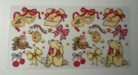 Honey Bear Hats UV DTF Wrap