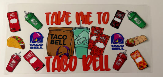 Baja Blast UV DTF Cup Wrap