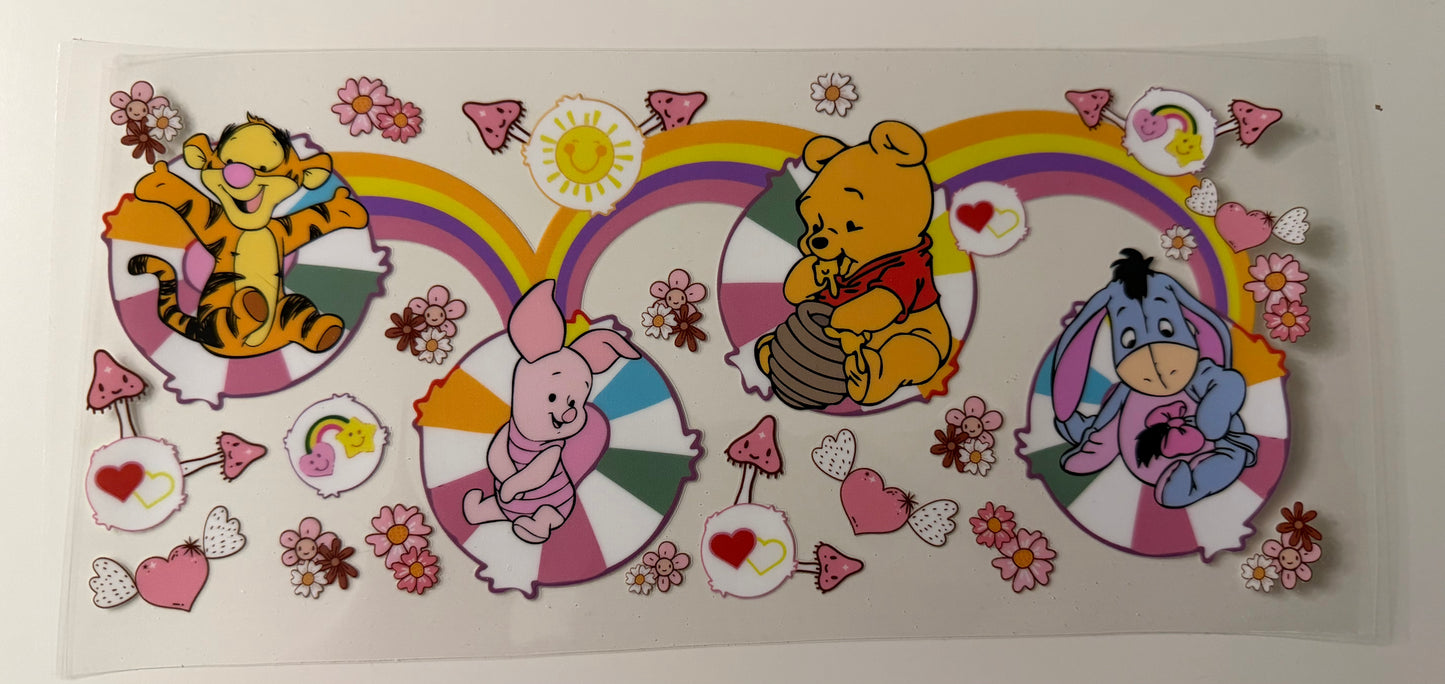 Bear & Friends UV DTF Wrap