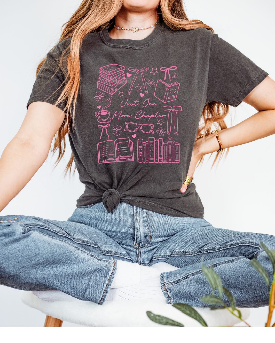 Just One More Chapter Tee
