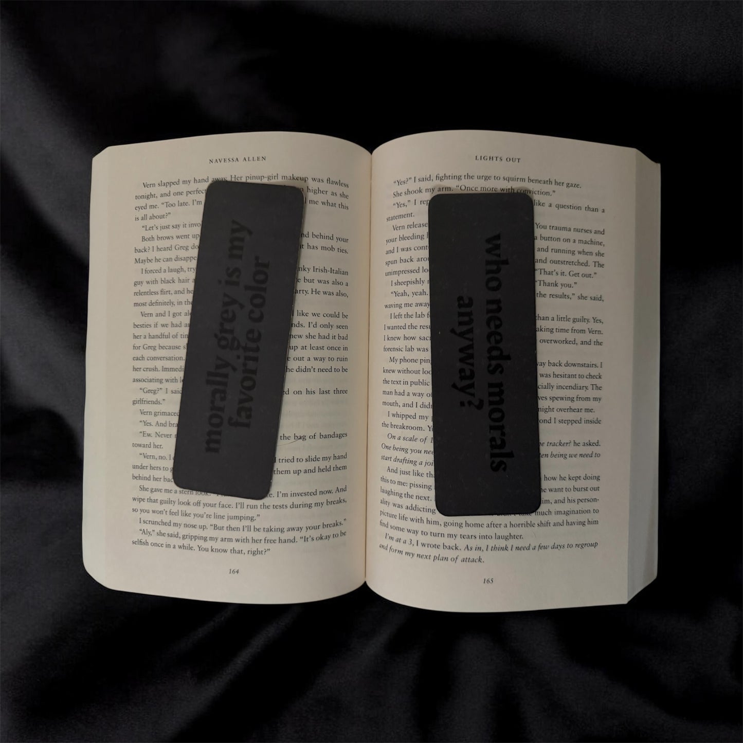 Morally Grey Bookmark