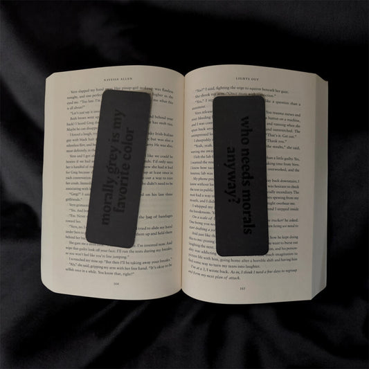 Morally Grey Bookmark