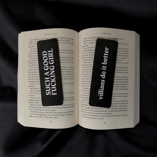 Villains Do It Better Bookmark