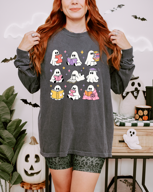 Reading Ghosts Long Sleeve