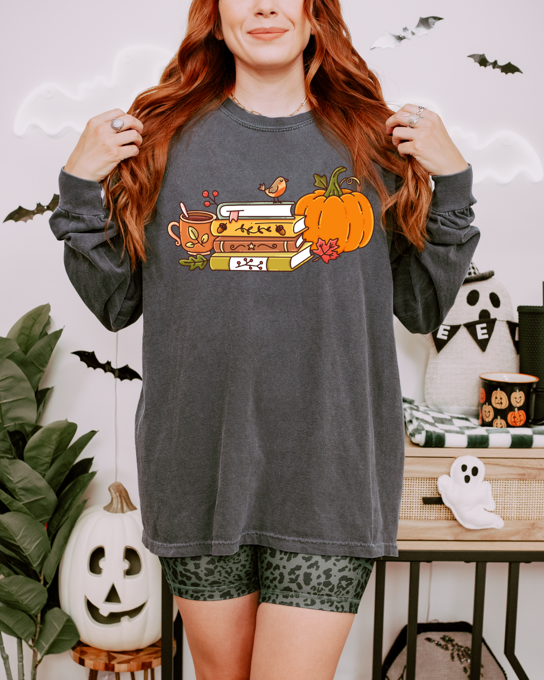 Fall Books Long Sleeve