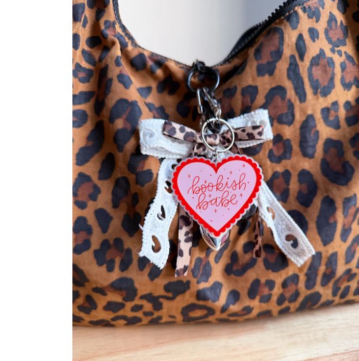 Bookish Babe Keychain