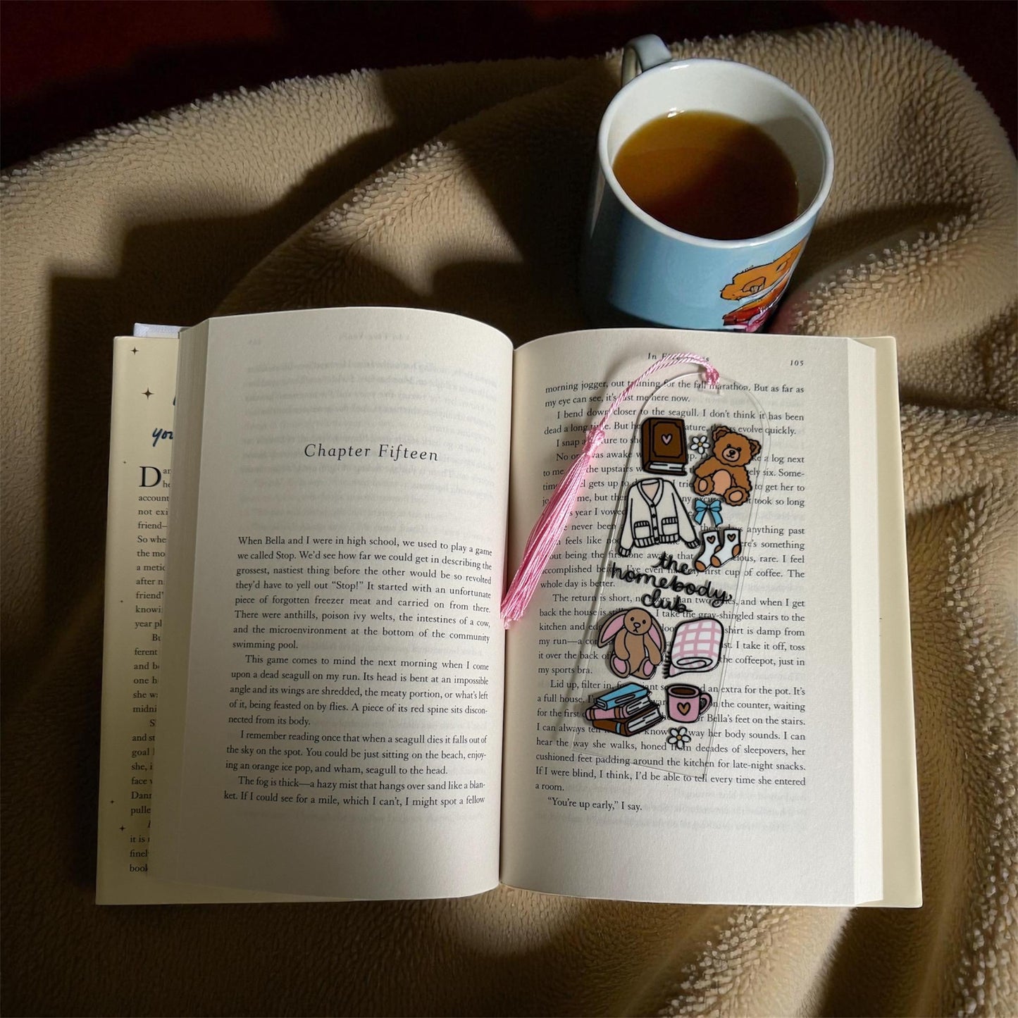 Homebody Club Acrylic Bookmark