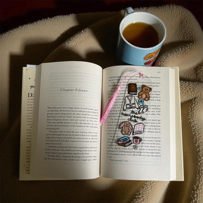 Homebody Club Acrylic Bookmark
