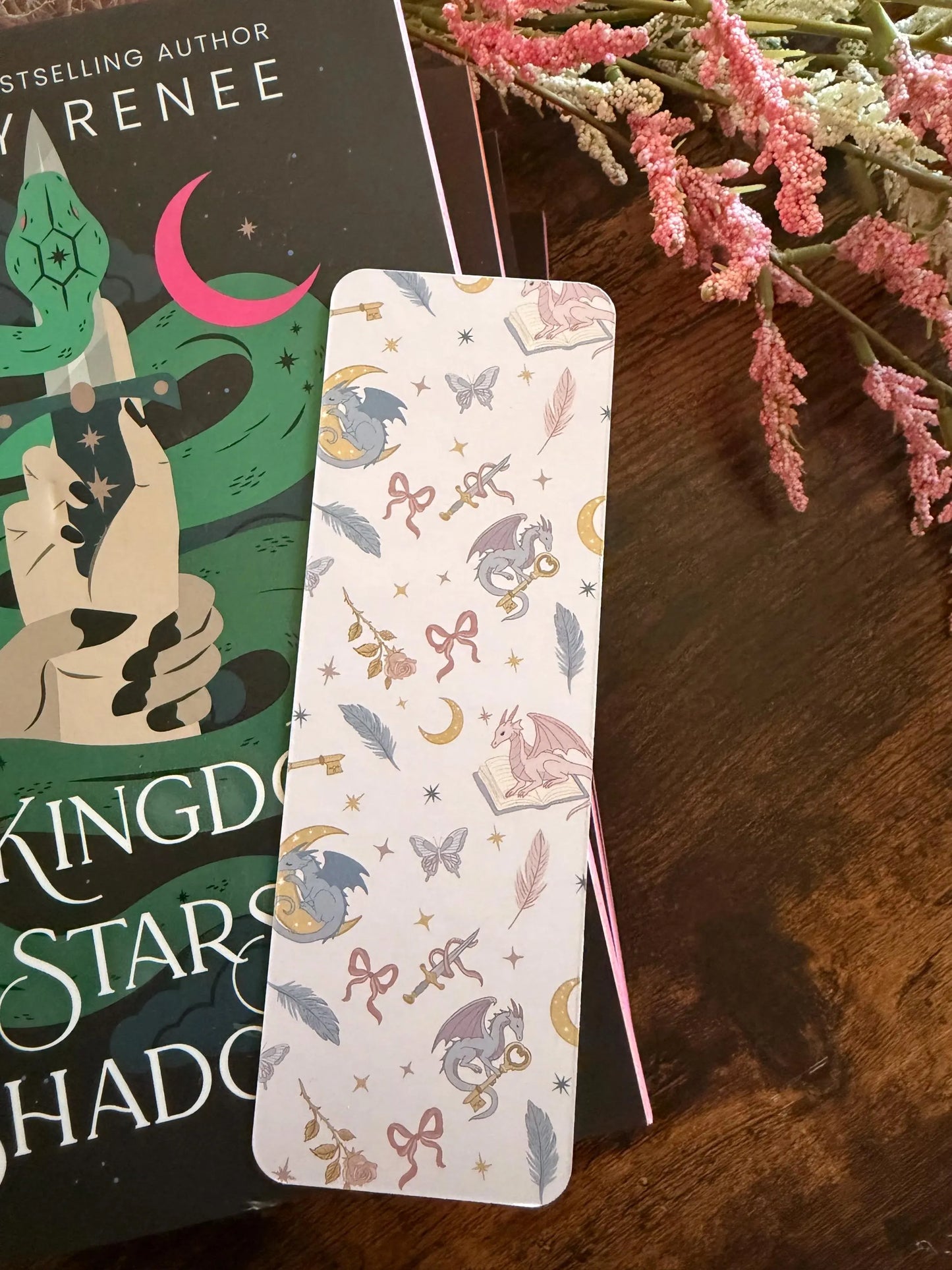 Dragon Romantasy Bookmark