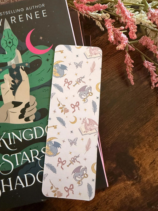 Dragon Romantasy Bookmark
