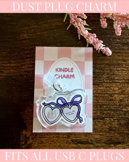 Bookish Babe Kindle Charm