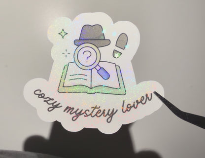 Cozy Mystery Lover Sticker