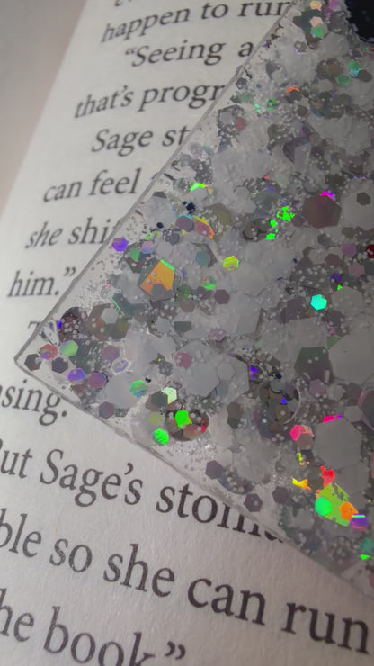 Briar U Lineup Glitter Resin Bookmark
