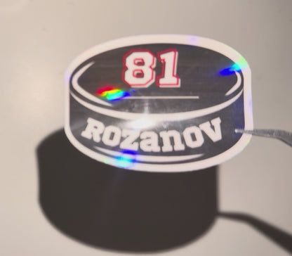 Rozanov Hockey Sticker
