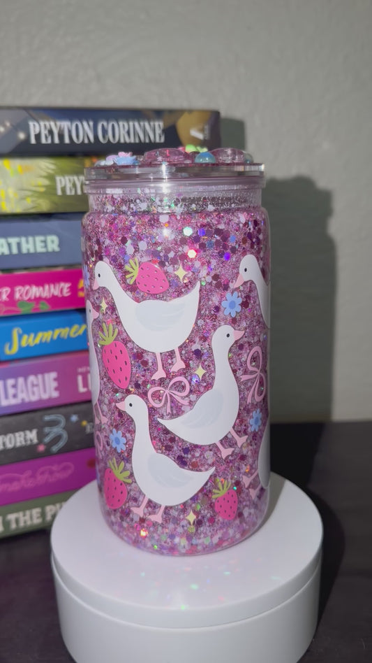 Strawberry Goose 16oz Tumbler