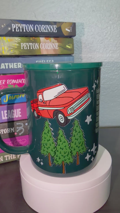 Forks, WA 17oz Glass Mug