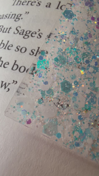 Briar U Lineup Glitter Resin Bookmark