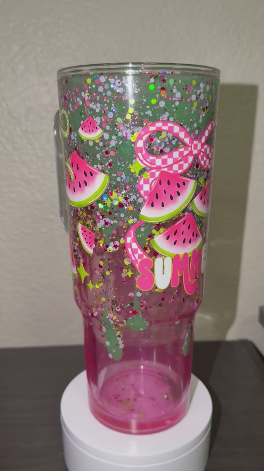 Watermelon 40oz Tumbler