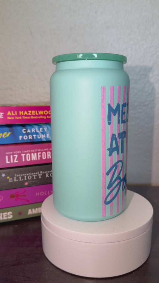 Meet Me at the Bookshop 16oz Stainless Steel Tumbler