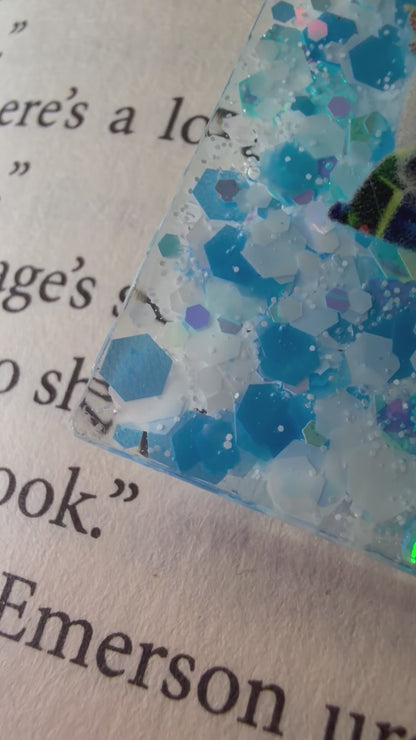 Story of Toys Glitter Resin Bookmark