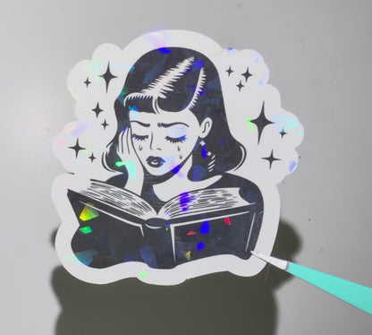 Emotionally Attached Reader Sticker