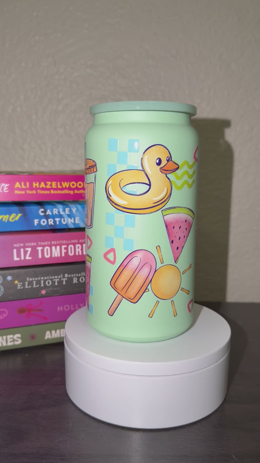 Pool Days 16oz Stainless Steel Tumbler