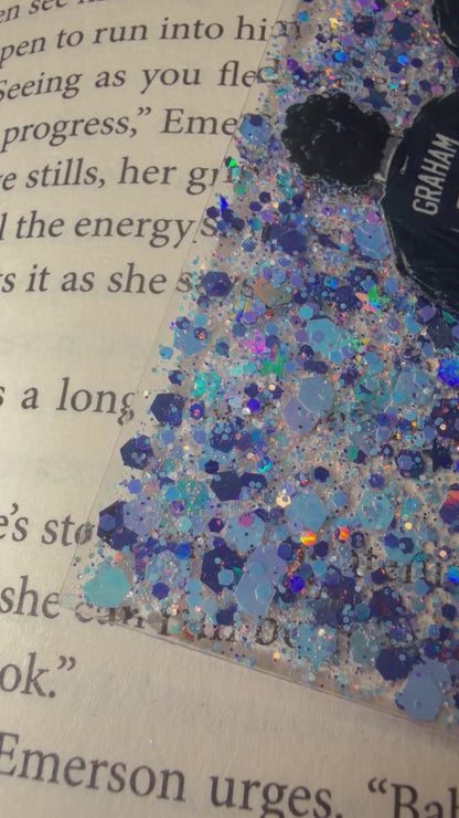 Briar U Lineup Glitter Resin Bookmark