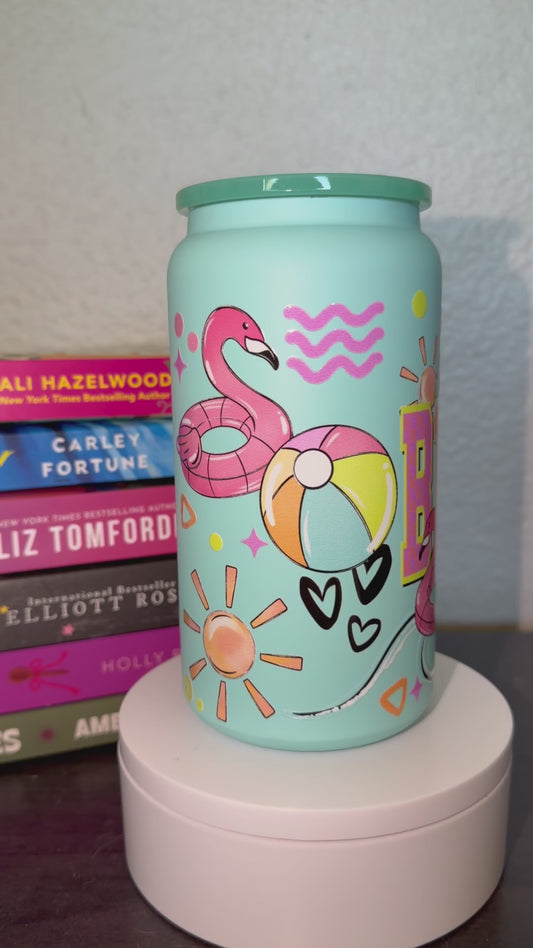 Beach Days 16oz Stainless Steel Tumbler