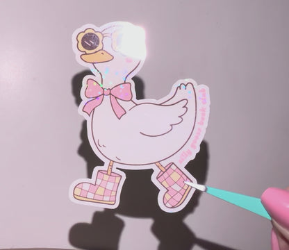 Silly Goose Book Club Sticker