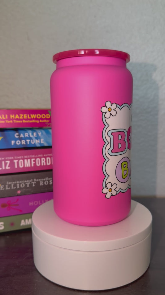 Bookish Baddie 16oz Stainless Steel Tumbler
