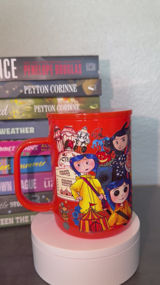 Coraline 17oz Glass Mug