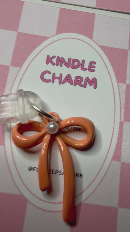Bow Kindle Charm