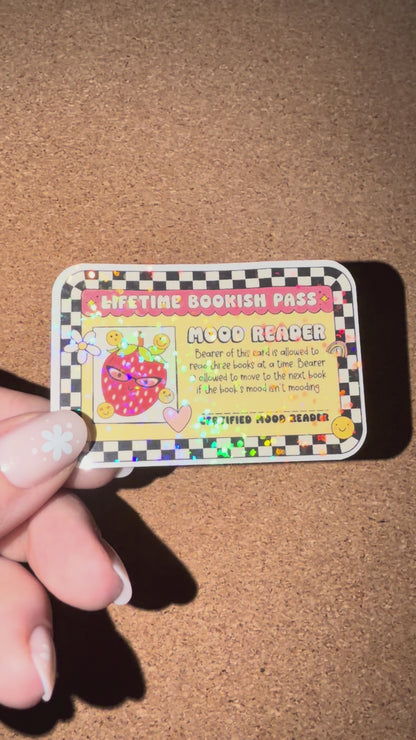 Lifetime Bookish Pass Sticker