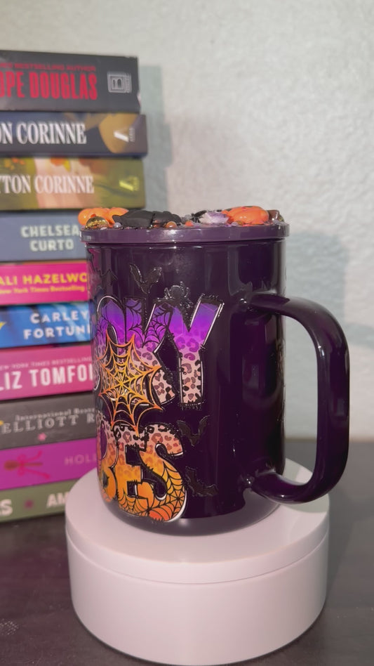 Spooky Vibes 17oz Glass Mug