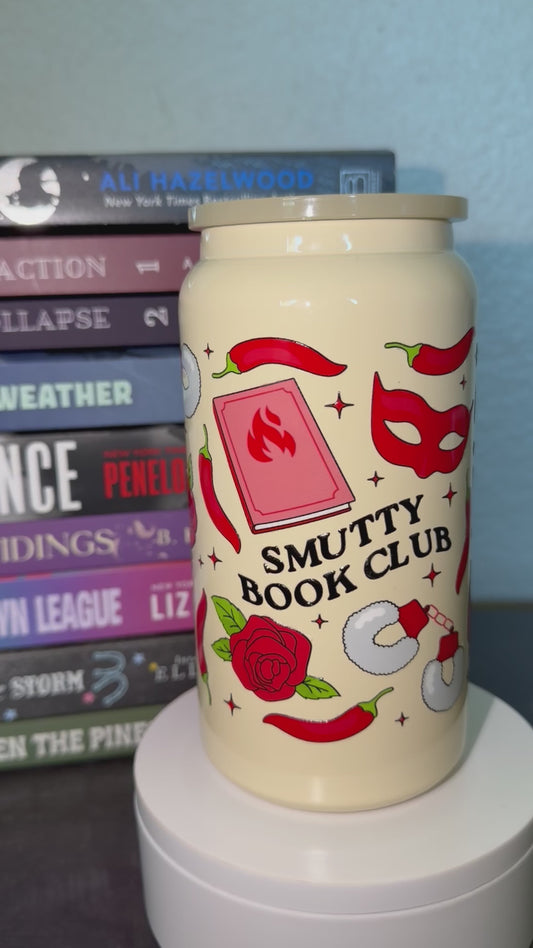 Smutty Book Club 16oz Stainless Steel Tumbler