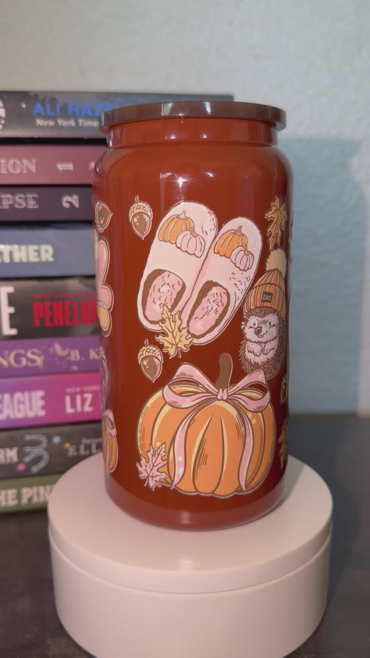 Fall 16oz Stainless Steel Tumbler