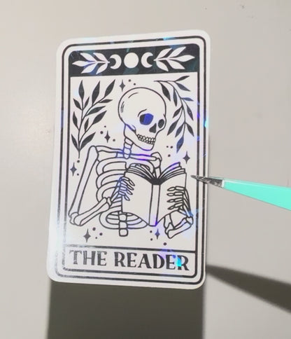 The Reader Tarot Sticker